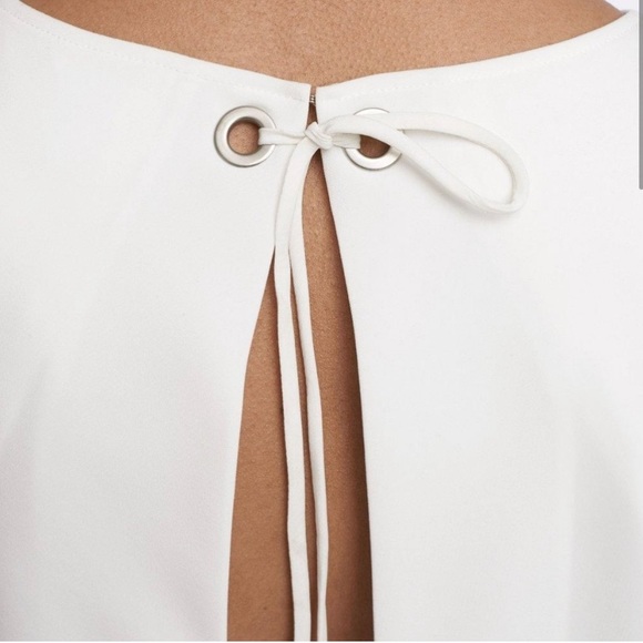 Rag & bone New York womens extra small Eliza white crepe dress - Picture 3 of 9